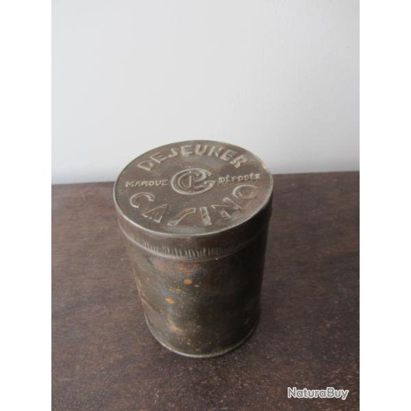 Boite en t�le d�jeuner Casino marque d�pos�e 1920