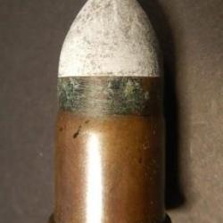 2408 - Tr&eacute;s Rare - Cartouche 18 mm MILBANK AMSLER - 1867