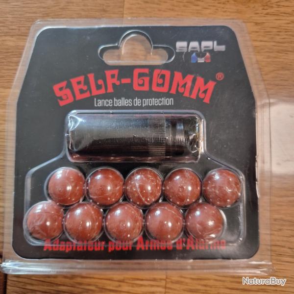 Embout Self-Gomm SAPL M8X100 pour pistolet d'alarme