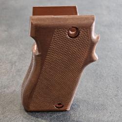 Poign&eacute;e crosse ambidextre pour pistolet Unique D/E - D1 &agrave; D6, E1 &agrave; E4