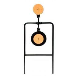 Support m&eacute;tallique 2 gongs pour calibre 22Lr au calibre 45