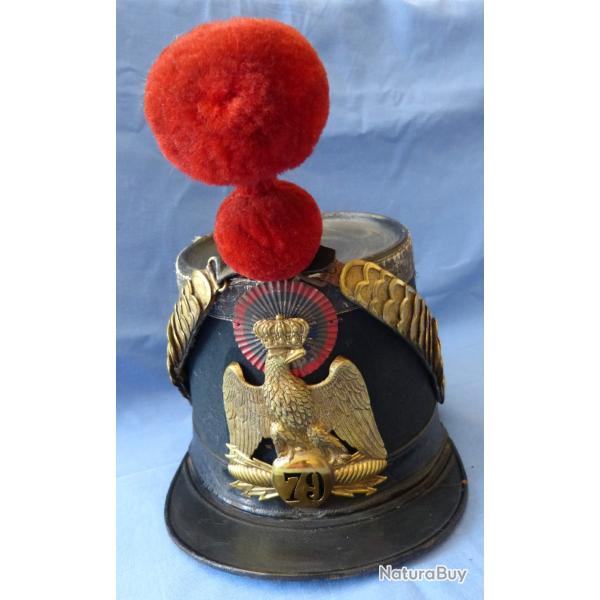 Shako d'Officier d'Infanterie Second Empire