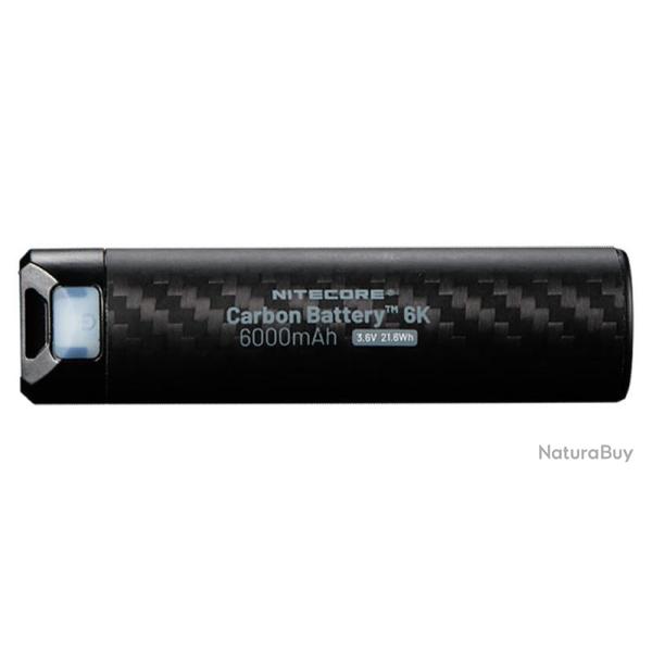 NITECORE - Batterie externe en carbone 6K - 6000mAh