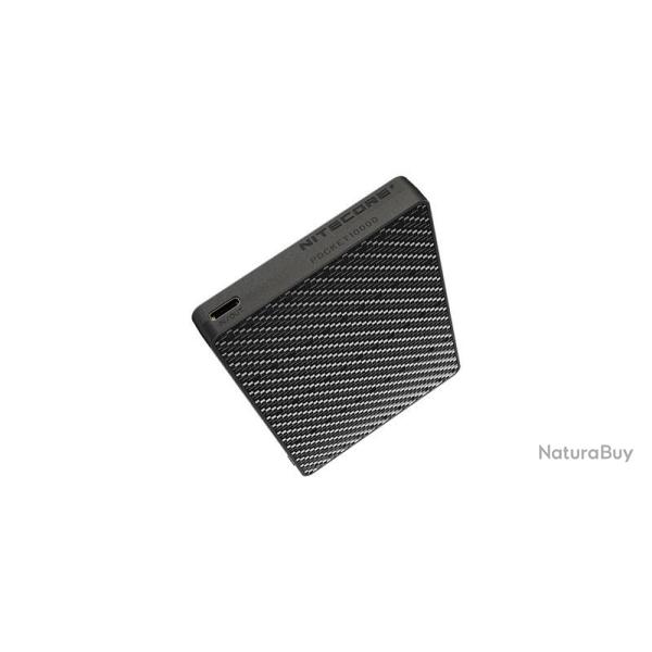 NITECORE - Batterie externe en carbone Pocket 10000