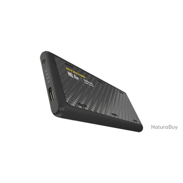 NITECORE - Batterie externe en carbone NB Air