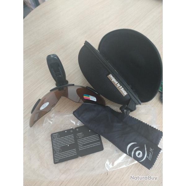 Lunettes de soleil pour casquette neuves