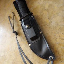l&eacute;ger couteau survie accessoire fil p&ecirc;che boussole