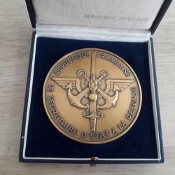 Medaille de table  9cm de diametre