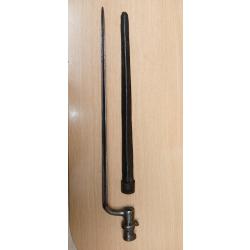 Baionnette Martini-Enfield mod&egrave;le 1895 avec &eacute;tuis  en cuir cousus
