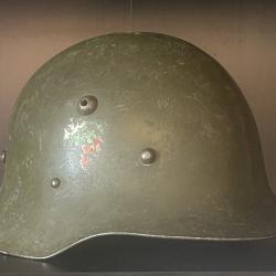 Rare Casque Bulgare Mod&egrave;le 1936 Type A Complet et Intouch&eacute; Bulgarie WW2
