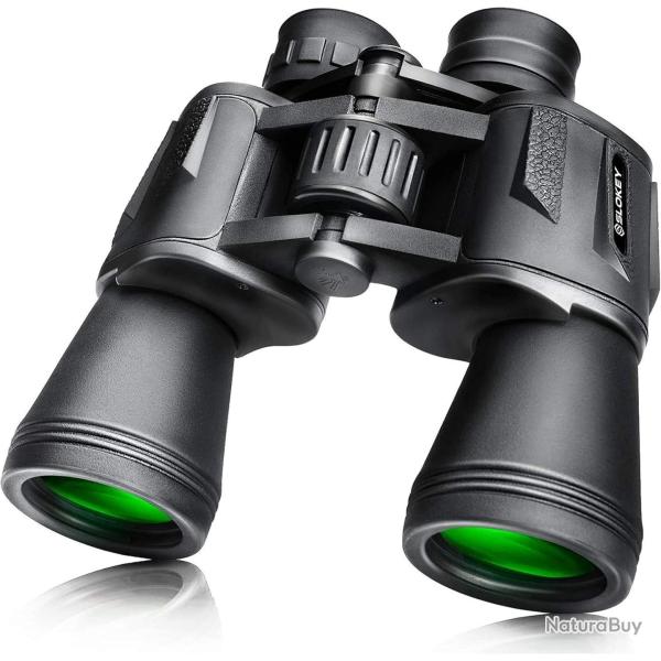 Jumelles Puissantes 10x50 HD Objectif FMC Prisme BAK4 Vision Nocturne Faible Luminosit� �tanche IPX3