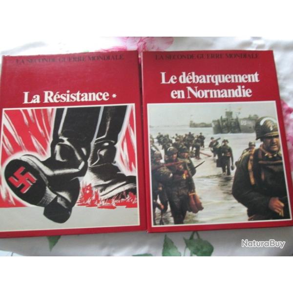 2 LIVRES la Seconde Guerre Mondial