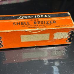 Outil rechargement manuel vintage "One Shell Resizer LYMAN"  - calibre 30-30