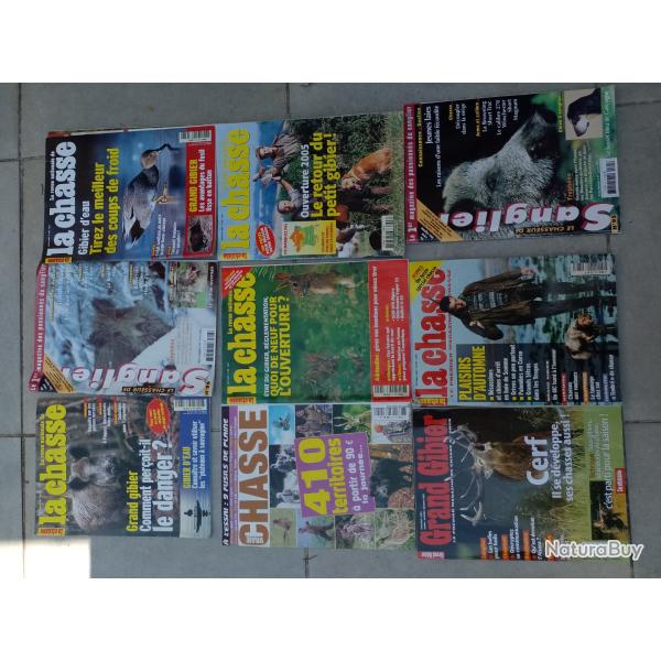 Revue de chasse lot de 10 / n� 3