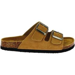 Sandales Cuir &agrave; 2 Brides Femme Elementerre Sandalma 42 Beige