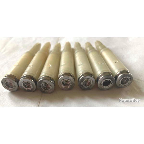 Cartouches a blanc 7;5 x 54  NEUTRALISEES pour AA52