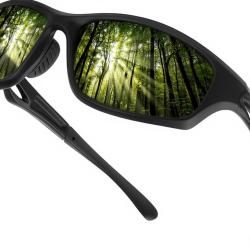Lunettes polaris&eacute;es UV400 - Noire - Cadre ultra-l&eacute;ger et ergonomique - Garantie 2 ans