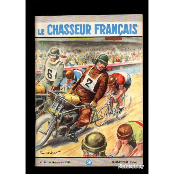 le chasseur fran�ais 741 1958,  chasse , p�che , maison, sant�, sanglier, jardinage , �levage ,