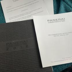 catalogue panerai 2012 montres en fran&ccedil;ais, 160 pages