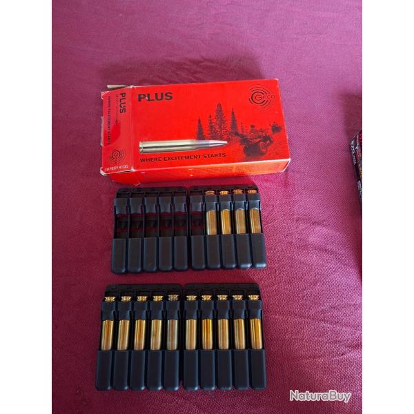 Lot 14 munitions Geco Plus en 270 Winchester.