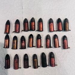 22 Cartouches 7 mm &agrave; broches