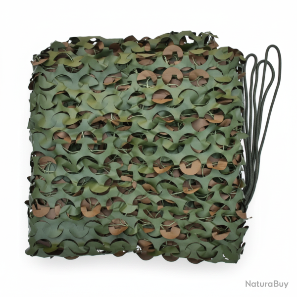 Filet camouflage for�t CamoJardin� - Brise-vue, pergola et aff�t - 3 x 4 m