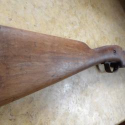 crosse fusil berthier court 1892 16 emplacement baguette entures premi&egrave;re guerre seconde ww1 ww2
