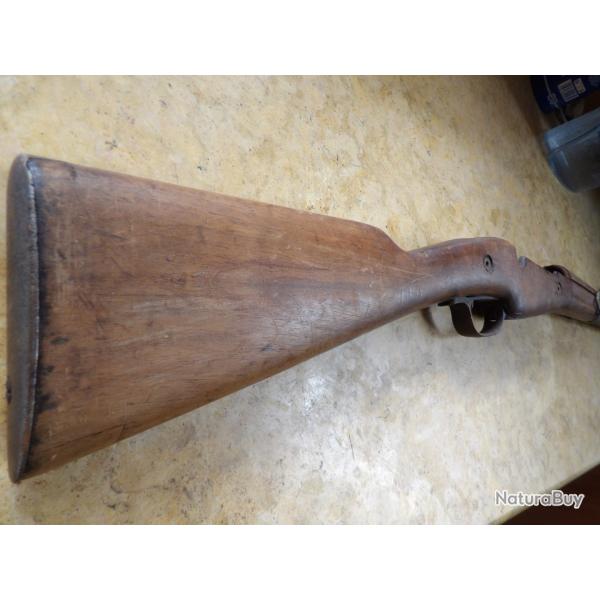 crosse fusil berthier court 1892 16 emplacement baguette entures premi�re guerre seconde ww1 ww2
