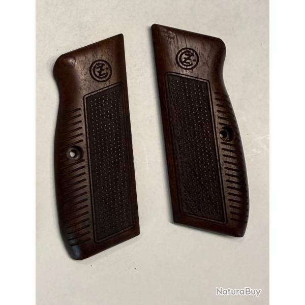 Plaquettes en bois pour CZ75 CZ85  1� sans prix de r�serve