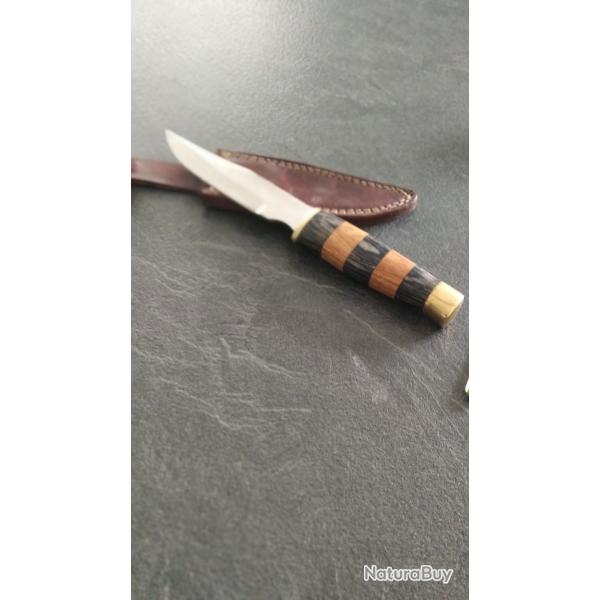 Beau couteau dague de chasse grande taille....