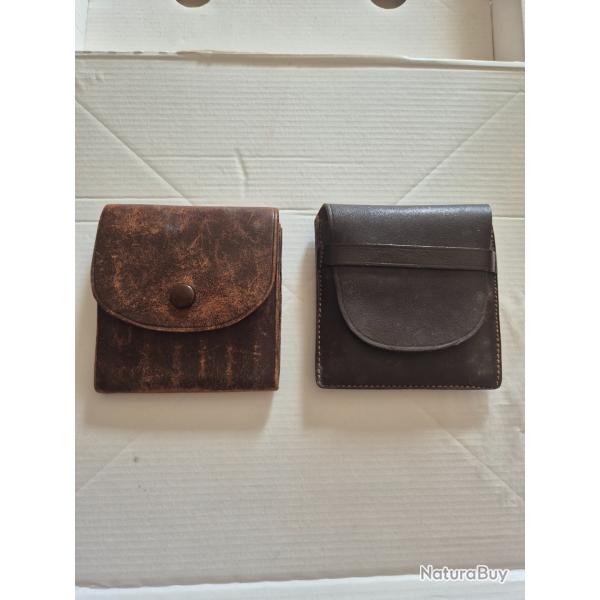 Etuit a balle !  Ray� Dr allemand...Post ww2 lot de 2 personnel ! RARE