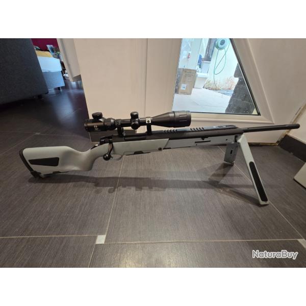 R�plique airsoft sniper spring Asg Steyr Scout gris bleu