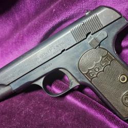 Pistolet Colt 1903 Pocket Hammerless calibre 7,65 Browning - Fabrication 1905 - USA - cat&eacute;gorie B
