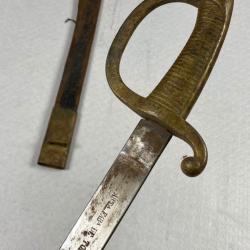 SABRE ESPAGNE, SERGENTS DE L'ARTILLERIE &Agrave; PIED, MANUFACTURE DE TOL&Egrave;DE, 1886
