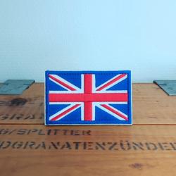 Patch brod&eacute; &eacute;cusson drapeau Royaume-Uni