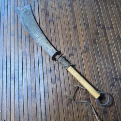 PETIT SABRE GRAND POIGNARD DA-DAO ASIE DU SUD EST DEBUT 1900