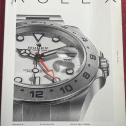 The Rolex magazine &eacute;dition 08 showing Explorer II, en anglais