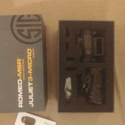 Points rouge sig sauer romeo-msr plus magnifier juliet3+micro