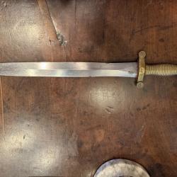 GLAIVE D'INFANTERIE XIXe