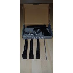 P09 ASG gaz plastique + 3 chargeurs