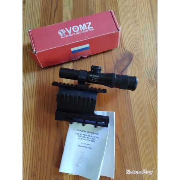 Lunette RUSSE pour AK VOMZ 3.5X20