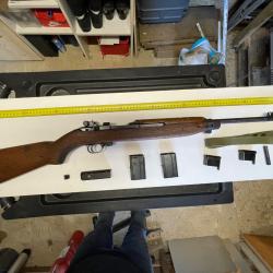 Carabine usm1 underwood 30 carbine cat C avec 2 chargeur 10 coups
