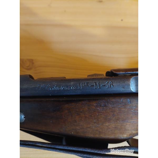 berthier 1892 de saint etienne  , 5 coups  , en 8 x 51