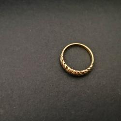 Bague or 1,70 gr 160mm taille 5.5