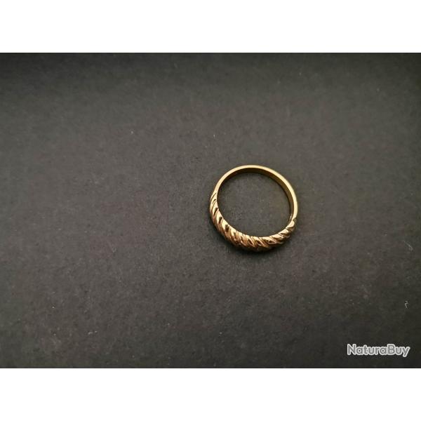 Bague or 1,70 gr 160mm taille 5.5