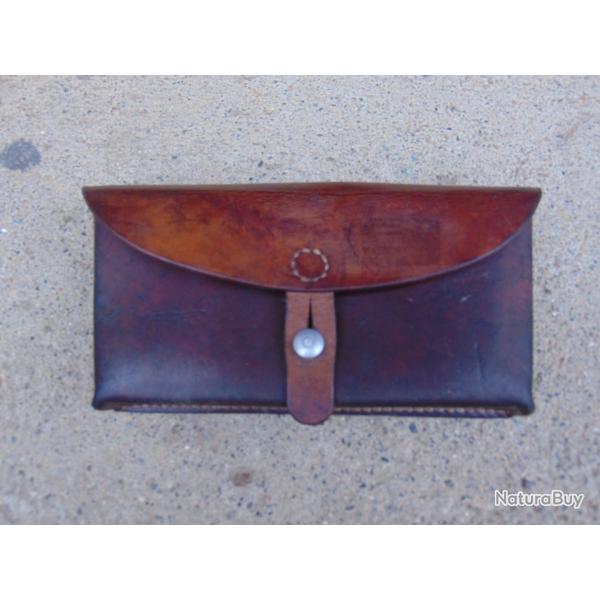 CARTOUCHI�RE CUIR SUISSE SCHMIDT RUBIN 1965