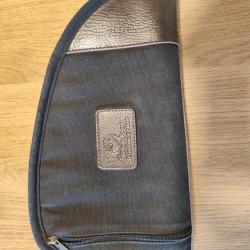 Housse de transport pour revolver ou pistolet The Outdoor Connection 38x19cm coton et cuir