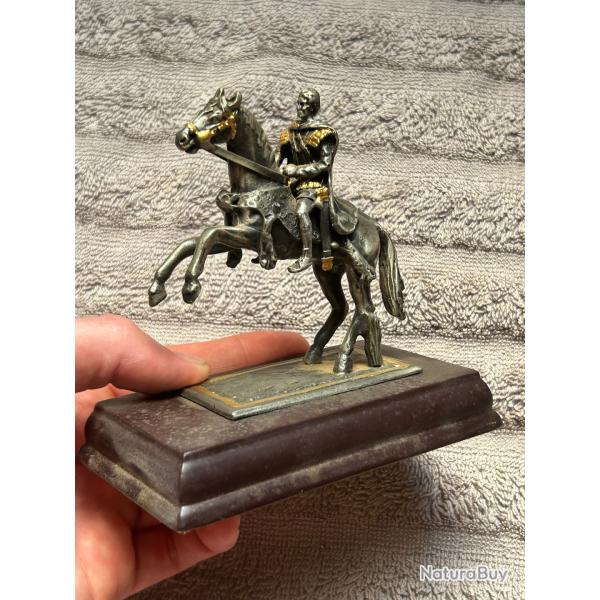 Statuette - figurine d'Alexandre le Grand � cheval