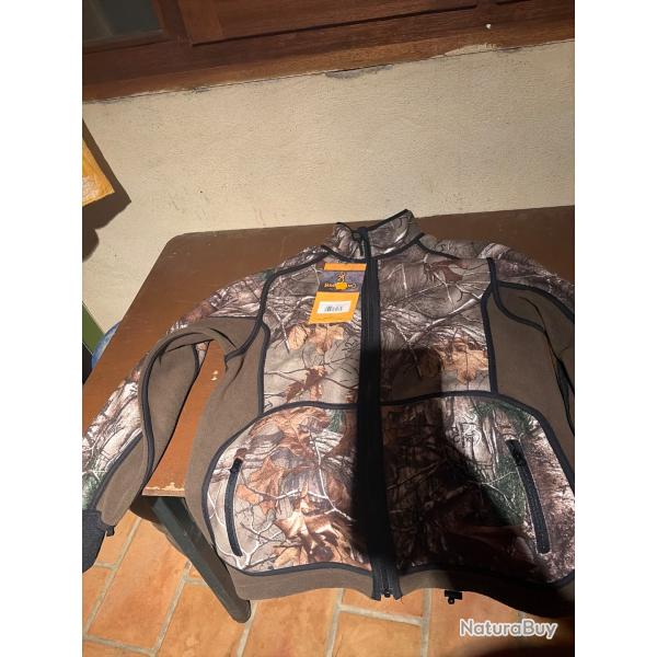 Veste browning camouflage