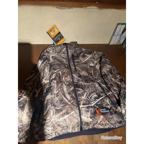 Veste browning camouflage canard